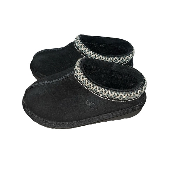 UGG Kids Tasman II Black Slippers Size 9 - Picture 3 of 8